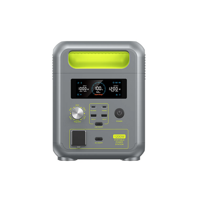 Портативная зарядная станция FOSSiBOT F1200 green, 1200 Вт, 1024 Вт&middot;час