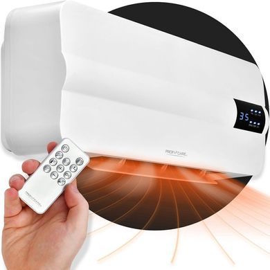 Настінний обігрівач тепловентилятор з пультом ProfiCare PC-HL 3116
