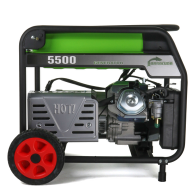 Генератор Barracuda 5500 3F 7 кВА 5,5 кВт 230 В 400 В з ручним запуском + AVR