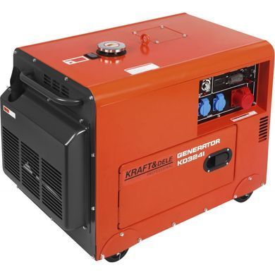 Генератор дизельний 7 кВт 230/400 В Kraft&Dele KD3241