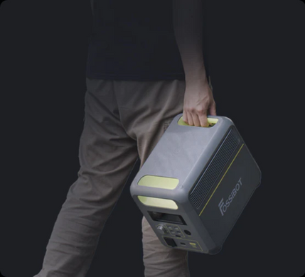 Портативная зарядная станция FOSSiBOT F1200 green, 1200 Вт, 1024 Вт&middot;час