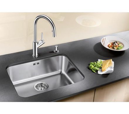 Кухонна мийка Blanco SUPRA 500-U 518205 сталь - підвісна