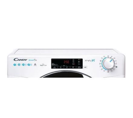 Сушильна машина Candy Smart Pro CSO4 H7A1TCEX-S - тонка 46,5 см - тепловий насос - 7 кг