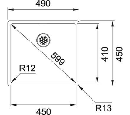 Кухонна мийка Franke Box BXX 210/110-45