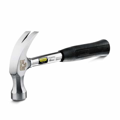 Молоток столярный Stanley Steelmaster 570 г с магнитом и держателем гвоздя