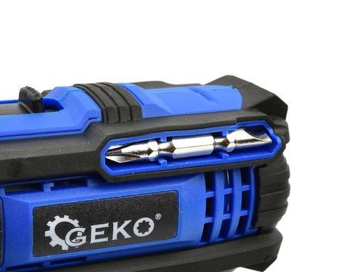 Дрель/шуруповерт 21 В с 2 аккумуляторами 2 Ач Geko G80655