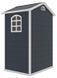 Сарай для інструментів Vermont 134x104 см Hardmaister 003463 Cold Grey