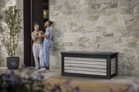 Садова скриня для зберігання DECO DEC BOX 630 л Storm Grey Keter