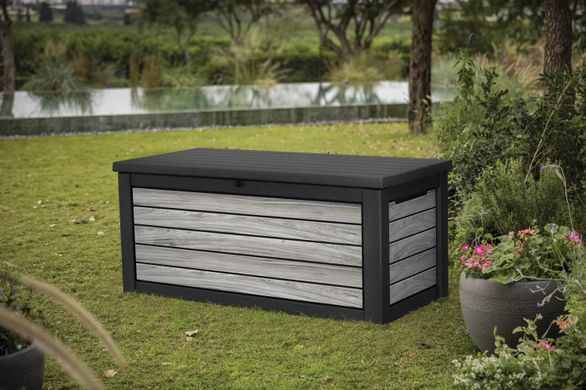 Садова скриня для зберігання DECO DEC BOX 630 л Storm Grey Keter