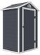 Сарай для інструментів Vermont 134x104 см Hardmaister 003463 Cold Grey