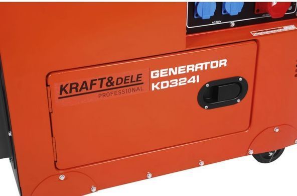 Генератор дизельний 7 кВт 230/400 В Kraft&Dele KD3241