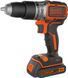 Дриль-шуруповерт акумуляторний безщітковий ударний BLACK&DECKER BL188KB