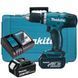 Акумуляторний дриль MAKITA DDF453RFE 42 Нм 18 В LXT з двома акумуляторами + чемодан 3,0 Ач LI-ION