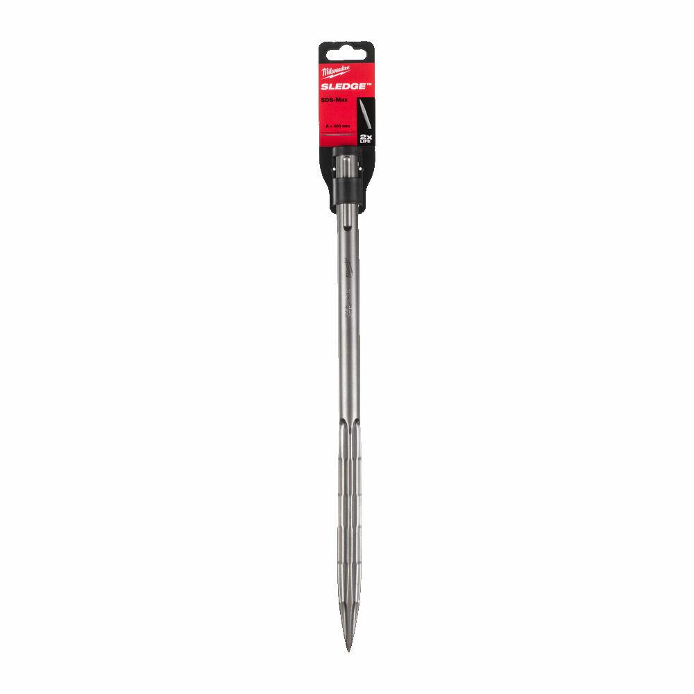 Долото SDS-MAX MILWAUKEE 400 мм остроконечное самозатачивающееся