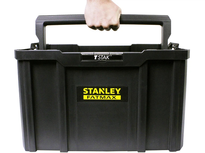 Ящик инструментальный открытый FatMax TSTAK TOTE Stanley 44x32x27,5 см, фото 3